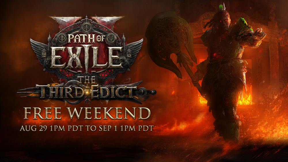 Path of Exile 2 will be free for 3 days starting August 29