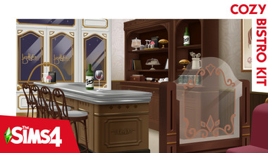 The Sims 4 Cozy Bistro Kit