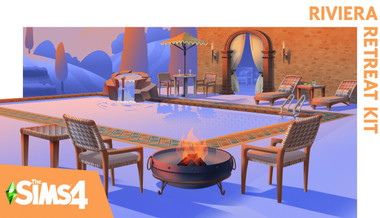 The Sims 4 Riviera Retreat Kit